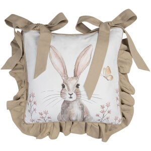Copricuscino per sedia 40x40 cm beige REB25