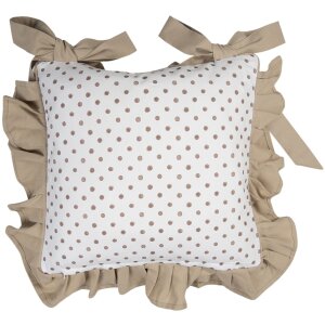Copricuscino per sedia 40x40 cm beige REB25
