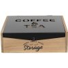 Clayre & Eef 6H1931 Portatè 24x25x8 cm in legno marrone Rettangolare