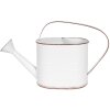 Decorazione Annaffiatoio 40x14x25 cm Bianco 6y3729w