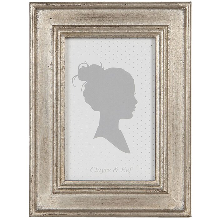 Cornice 14x2x19 cm - 10x15 cm argento 2f0755
