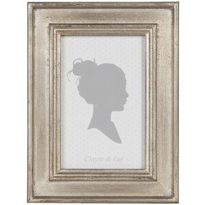 Cornice 14x2x19 cm - 10x15 cm argento 2f0755