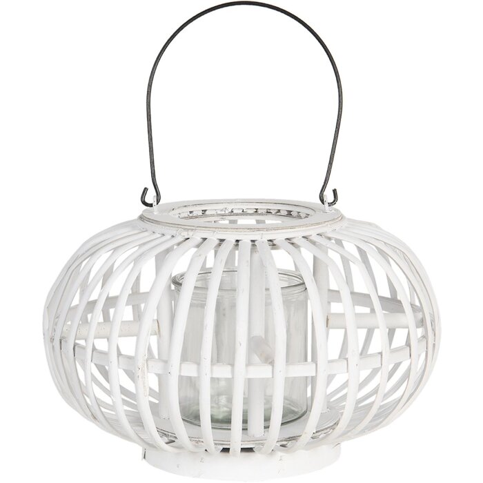 Lanterna Ø 34x21 cm bianco 6RO0485