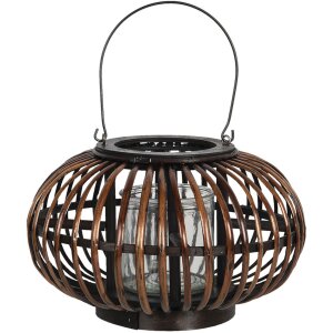 Lanterna Ø 34x21 cm marrone 6RO0503