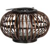 Lanterna Ø 34x21 cm marrone 6RO0503