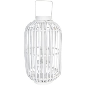 Lanterna Ø 28x50 cm bianco 6RO0486