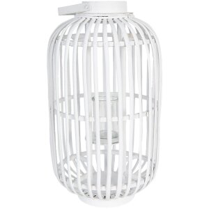 Lanterna Ø 28x50 cm bianco 6RO0486