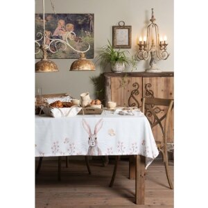 Tovaglia 100x100 cm beige REB01