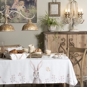 Tovaglia 100x100 cm beige REB01
