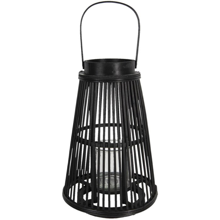 Lanterna Ø 28x40 cm nero 6RO0495