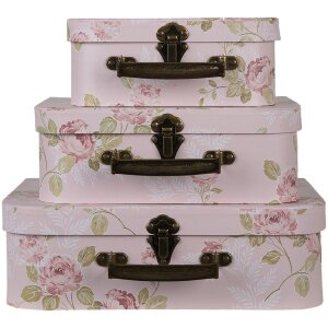 Valigia di decorazione (set di 3) 30x21x9-25x18x9-20x16x8...