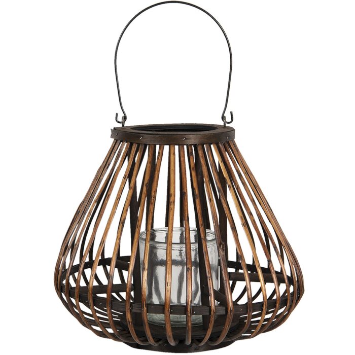 Lanterna Ø 36x30 cm marrone 6RO0492