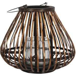 Lanterna Ø 36x30 cm marrone 6RO0492