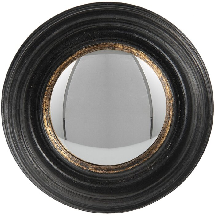 Specchio Ø 16x4 cm nero 62S204