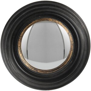 Specchio Ø 16x4 cm nero 62S204