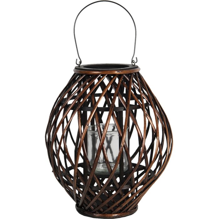 Lanterna Ø 34x41 cm marrone 6RO0490