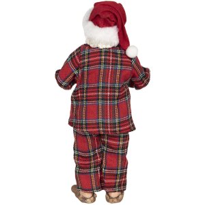 Decorazione Babbo Natale 14x10x28 cm multicolore 64650