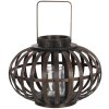 Lanterna Ø 34x23 cm marrone 6RO0497