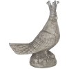 Decorazione Uccello 19x10x24 cm bianco 6pr2868