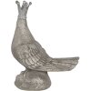 Decorazione Uccello 19x10x24 cm bianco 6pr2868