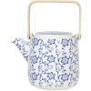 Teiera 16x11x12-20 cm - 0,8L blu 6CETE0094