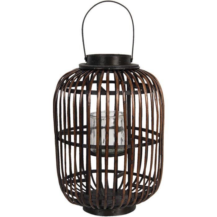 Lanterna Ø 34x50 cm marrone 6RO0489