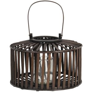 Lanterna Ø 33x24 cm marrone 6RO0500
