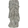 Vaso da fiori 16x15x38 cm grigio 6TE0326L