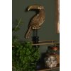 Decorazione Uccello Tucano 13x11x42 cm marrone 6PR3215