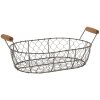 Cestino (set di 2) 42x27x15 - 38x23x14 - 34x19x13 cm marrone 6Y3769