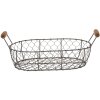 Cestino (set di 2) 42x27x15 - 38x23x14 - 34x19x13 cm marrone 6Y3769