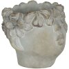 Vaso da fiori 30x27x26 cm grigio 6TE0315L