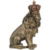 Decorazione Leone 25x13x38 cm multicolore 6PR2719