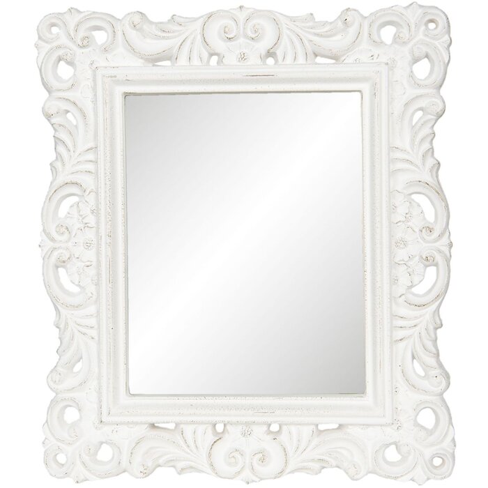 Specchio 31x2x36 cm bianco 62S210