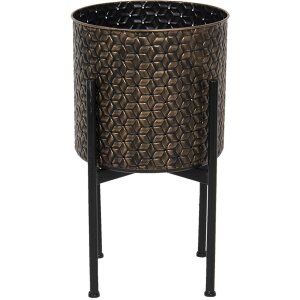 Vaso da fiori Ø 27x51 cm marrone 6Y4232