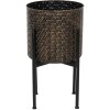 Vaso da fiori Ø 27x51 cm marrone 6Y4232