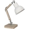Lampada da tavolo 15x15x47 cm E27-max 1x60W crema 6LMP494N