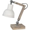 Lampada da tavolo 15x15x47 cm E27-max 1x60W crema 6LMP494N