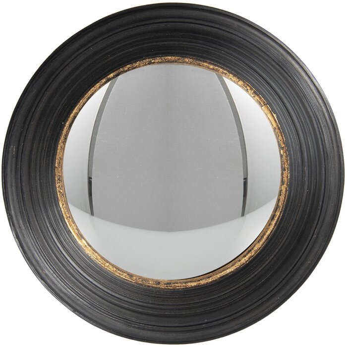 Specchio Ø 34x6 cm nero 62S199
