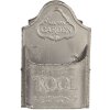 Decorazione Cassetta per attrezzi da giardino 50x26x23 cm grigio 6Y3924