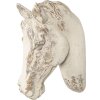 Decorazione Cavallo 32x16x45 cm bianco 6pr3052