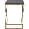 Tavolino 40x40x55 cm oro 50464