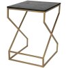 Tavolino 40x40x55 cm oro 50464