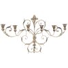 Portacandele da parete 82x15x48 cm beige 50416