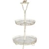 Etagere Ø 36x65 cm bianco 5Y0728
