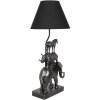 Lampada da tavolo 32x27x65 cm nero 5LMC0003