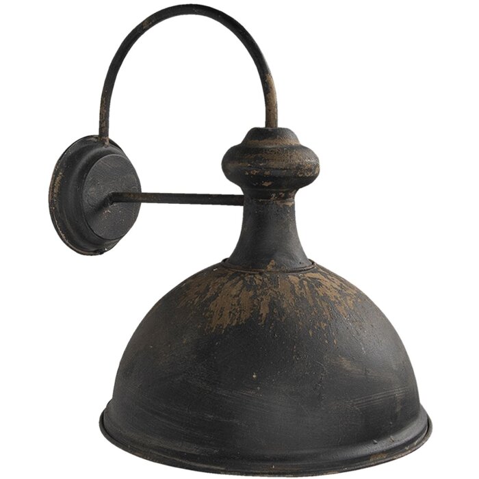 Lampada a parete 43x35x44 cm E27-max 60W marrone 6LMP677