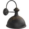 Lampada a parete 43x35x44 cm E27-max 60W marrone 6LMP677