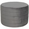 Sgabello Ø 60x40 cm grigio 50499G
