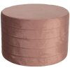 Sgabello Ø 60x40 cm rosa 50499P
